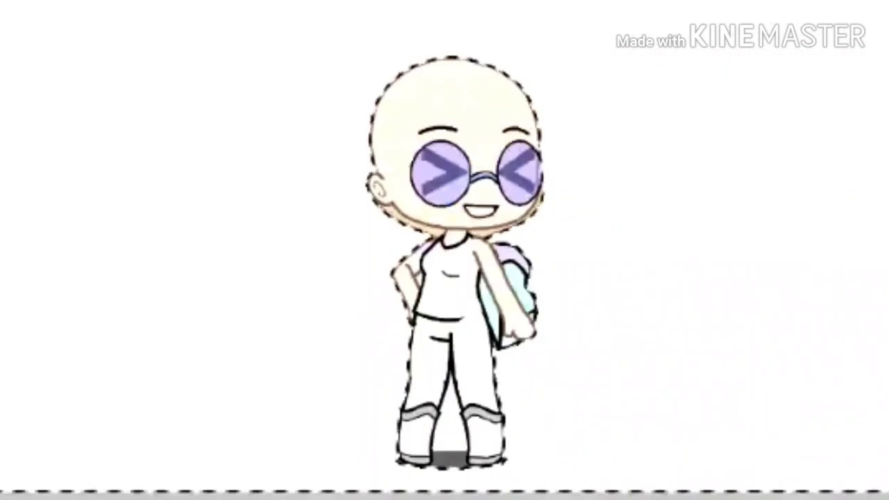 So I tried to make my Roblox avatar into a Gacha life ...