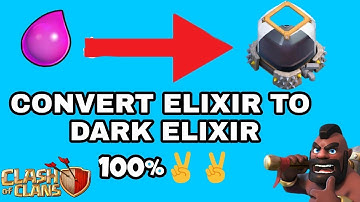FARM EASY & QUICK DARK ELIXIR , Tips In Clash Of Clans