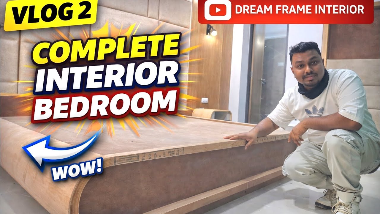 #2 ! Complete bedroom tour ! Interior designer ! #2026 vlog - YouTube