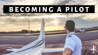 HOW TO BECOME AN AIRLINE PILOT | Pathways to building your flight time  Flyingwithgarrett EP2