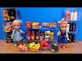 Grocery Elsa Anna Toddlers Are Shopping At The Supermarket 