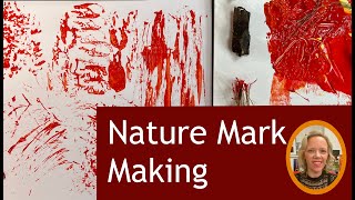 Nature Mark Making: Let's Get Inspired by the marks nature makes