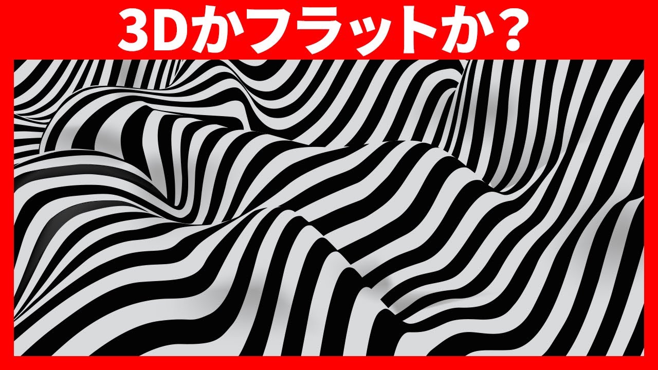 現実を疑いたくなる錯視の数々 YouTube