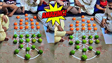 Desi Game play Bead 16 || 2 player Challenge Game || learn to play 