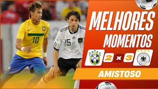 QUANDO NEYMAR USOU A 10 DA SELEÇÃO PELA PRIMEIRA VEZ E PERDEU | Brasil 2x3 Alemanha - Amistoso 2011