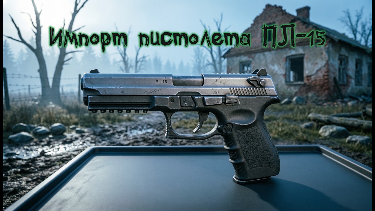 Импорт пистолета ПЛ-15 ч.2
