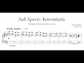 Sub Specie Aeternitatis (for piano) — AUDIO ONLY
