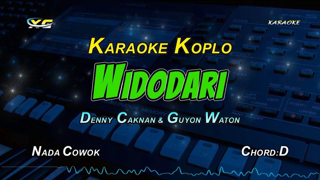WIDODARI KARAOKE KOPLO NADA COWOK - Denny caknan X Guyon Waton