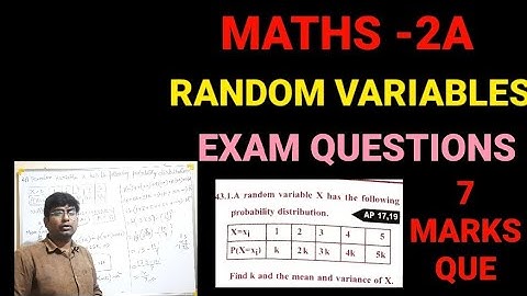 random variables in Telugu|random variables and probability distribution in Telugu| #randomvariable