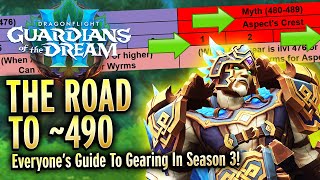 Get To ~ilvl 490 Quick And Stress Free! Dragonflight 10.2 Season 3 Guide