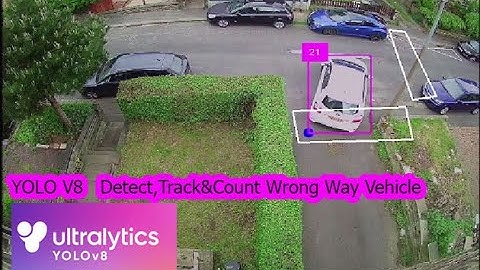 wrong way driving detection | yolov8 wrong way vehicle detection | yolov8 traffic  management