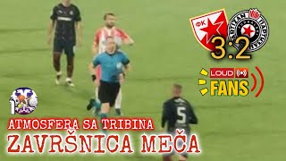 Crvena Zvezda Partizan 3-2 kraj sa tribina