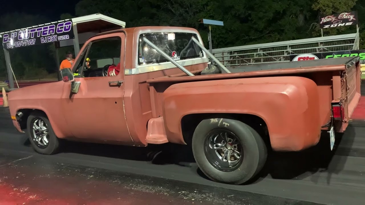 Nitrous C10 testing paris dragstrip