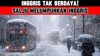 Inggris Membeku Badai Salju Ekstrem Lumpuhkan Transportasi Dan Kehidupan