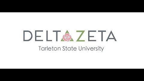 Tarleton State University Delta Zeta Recruitment Video 2018