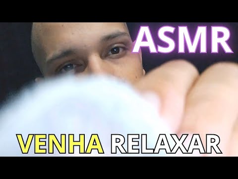 ASMR CASEIRO LIMPEZA DE PELE (Sussurros, sons de boca, skincare, toque na tela) #asmrcaseiro