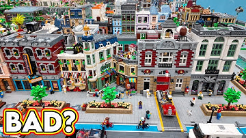 Is it bad? LEGO Shopping Street Compared & Re-Evaluated 