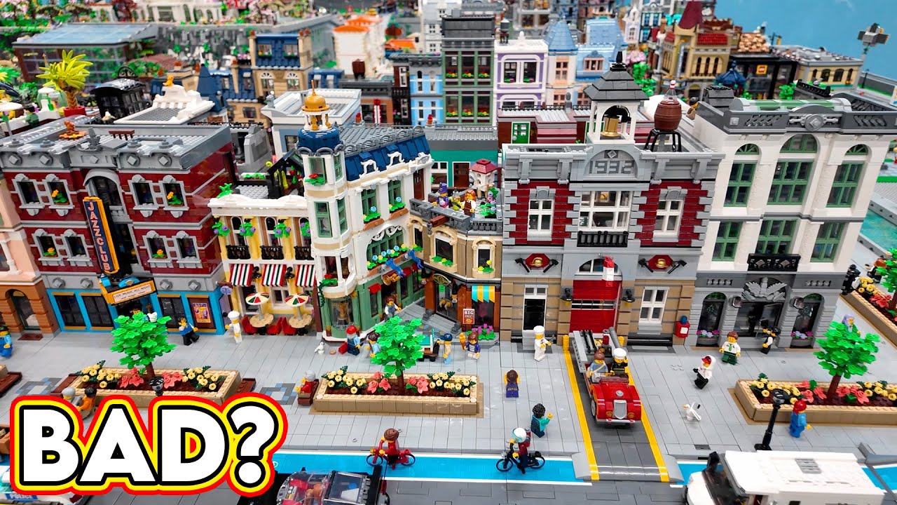 Плохо ли это? Сравнение и переоценка LEGO Shopping Street
