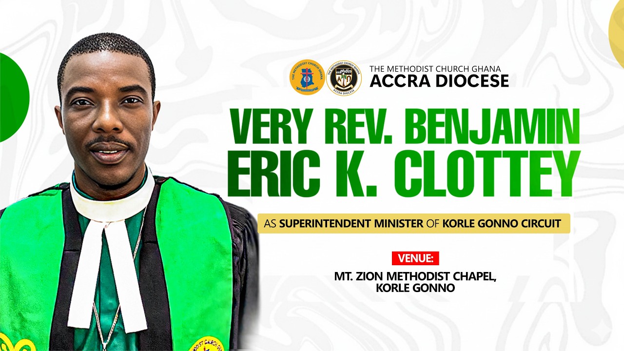 WATCH NOW: Induction Service of Very Rev. Benjamin Eric Clottey
