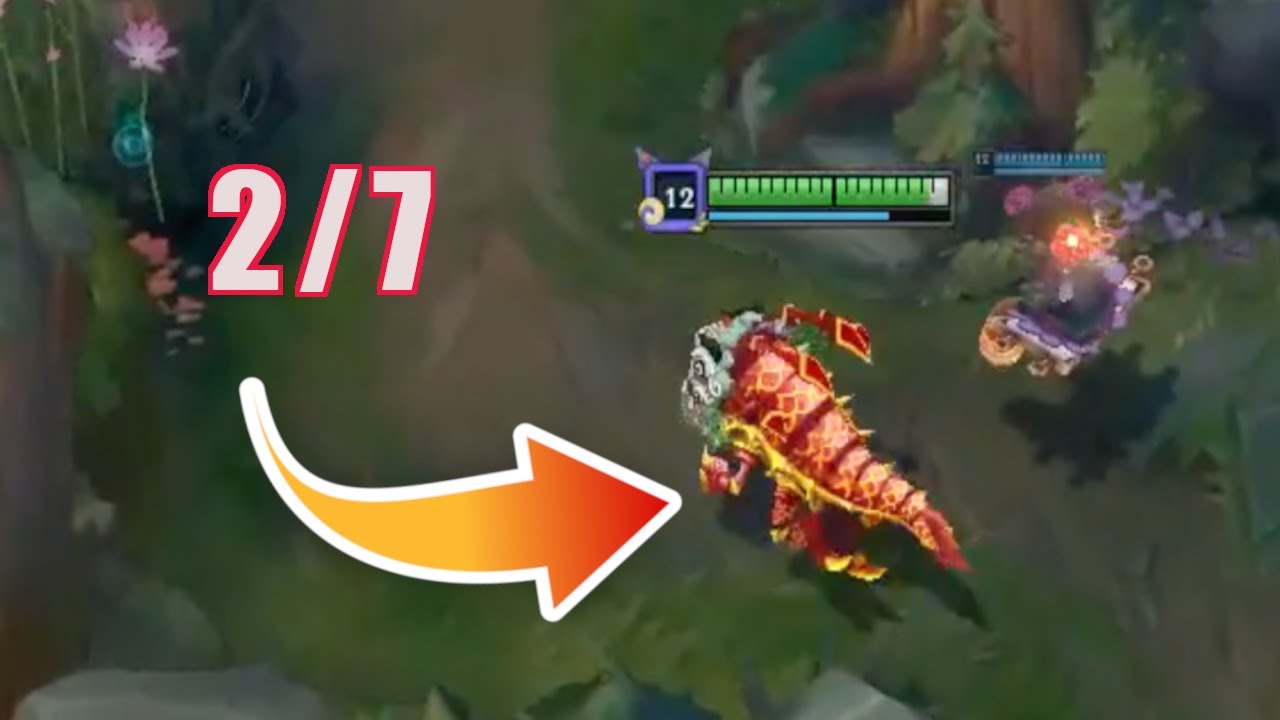 Kog'Maw with 2 items