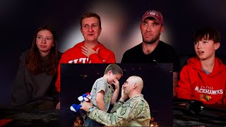Graham Family Reacts to American Soldiers Coming HOME (Emotional)