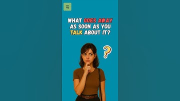 What Goes Away As Soon As You Talk About It? 🤫 | Mind-Bending Riddle | Mystery IQ #riddlejourney