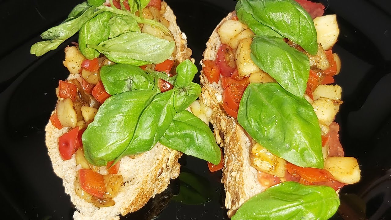 PREDLOG ZA JEDAN ZDRAV DORUČAK / SENDVIČ SA TIKVICAMA I PAPRIKOM 🤗