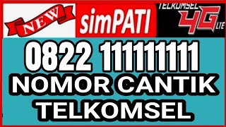 NOMOR NOMOR CANTIK TELKOMSEL 0813888888888