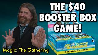 Let's Play The $40 Magic: The Gathering Booster Box Game!