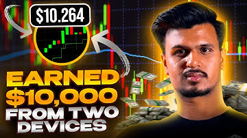 Binary Options Trading Strategy:  $10,000 from Two Devices on Olymp Trade Day Trading for Beginners
