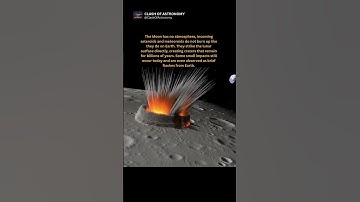 Why the moon is full of craters