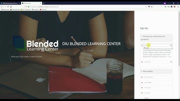 Registration Process for "DIU Blended Learning Center"