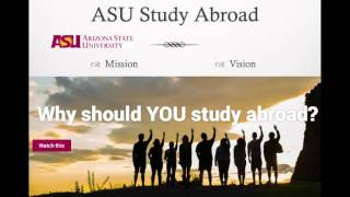 Michael Begay HED 510 Final Project Study Abroad