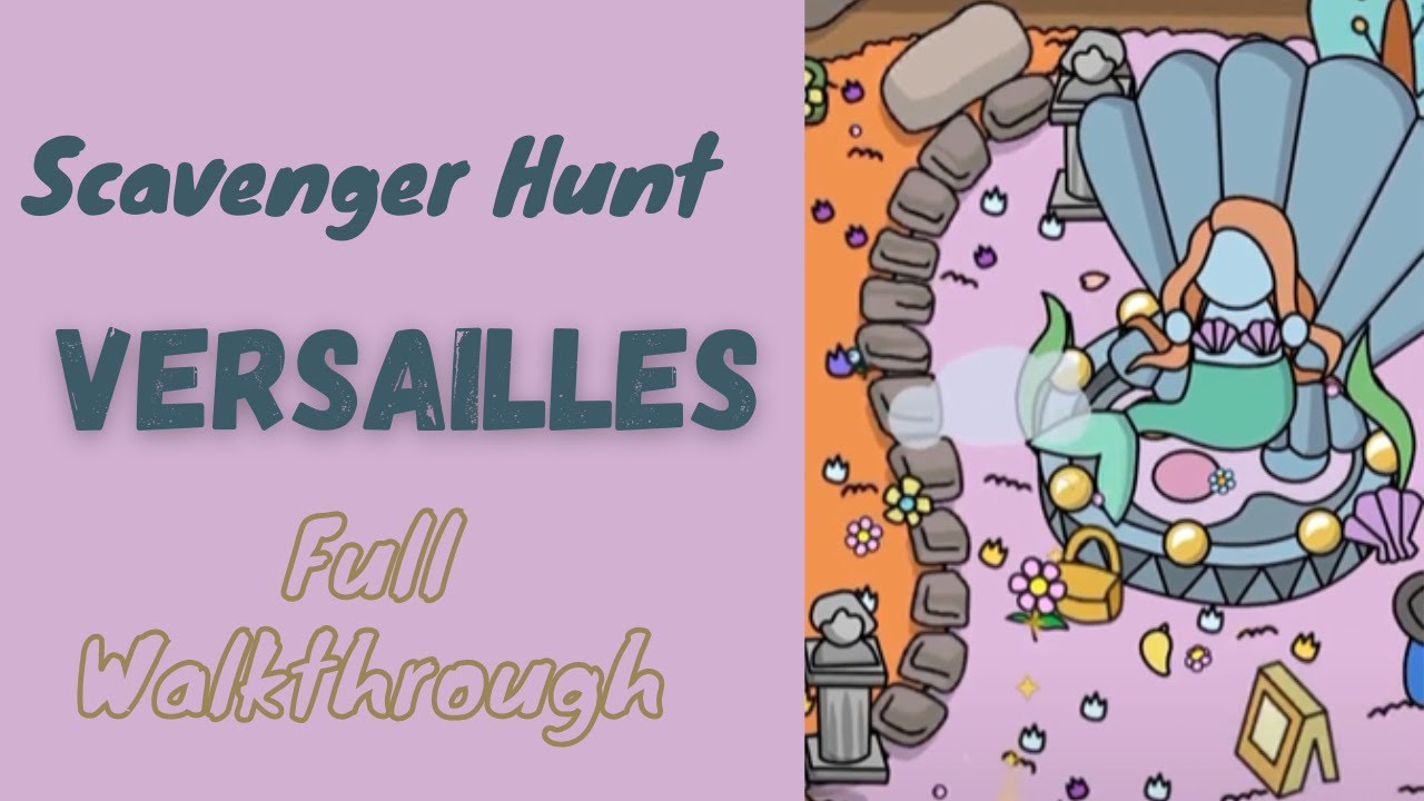 Scavenger Hunt Versailles Level 5 Gameplay YouTube scavenger-hunt-versailles-level-5-gameplay-youtube