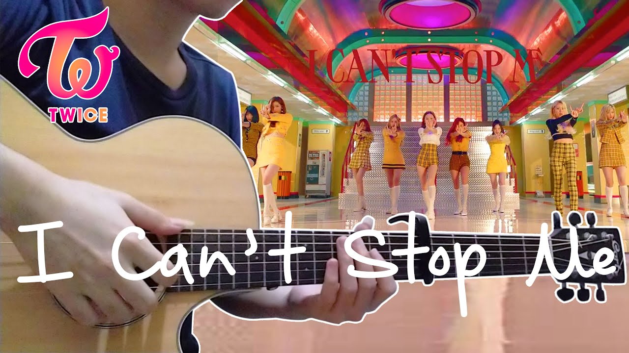 TWICE "I CAN'T STOP ME" M/V Platform Teaser (Fingerstyle Guitar Cover) | Acoustic | TABS