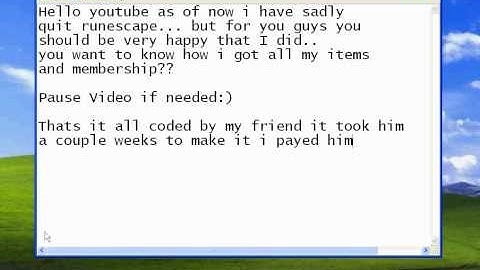 Runescape All in one hack!