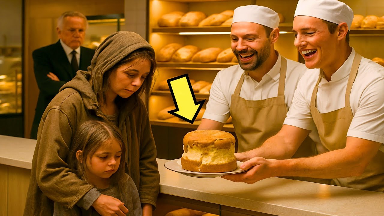 الخبازون يعطون كعكة معيبة لعيد ميلاد الفتاة المتسولة… لكن المالك يرى و…