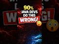 You’re Using Optional WRONG 😳 Java Mistake 90% Devs Make ! #java