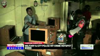 Indonesian Police Officer Arrested in Well-Known Drug, Gambling District in Medan