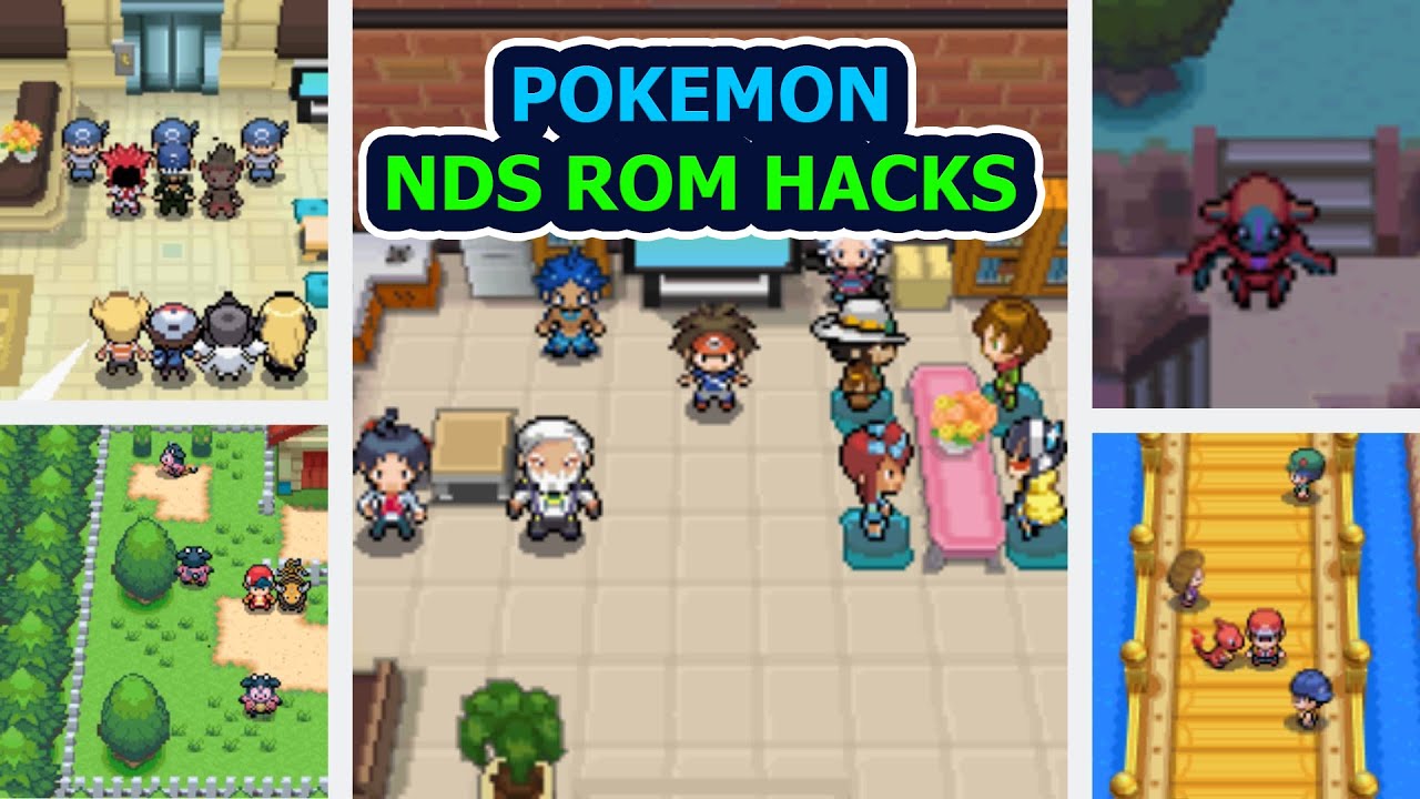 Top 10 Completed Pokemon Nds Rom Hacks Of Youtube