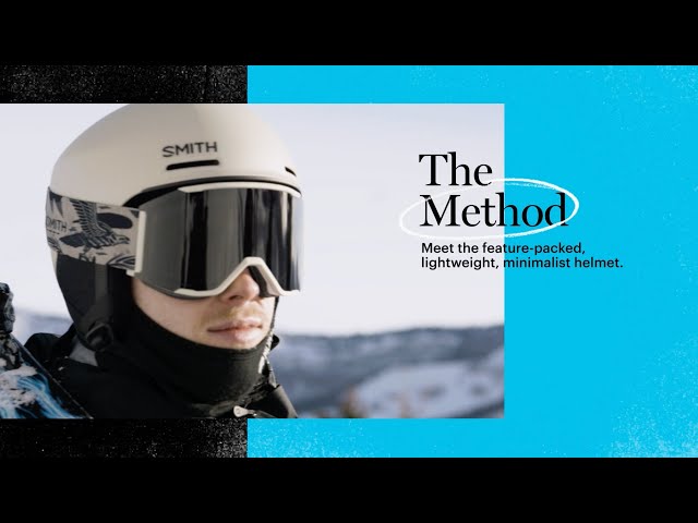 method mips smith helmet Snow - Matte Bone making it appropriate for both mens and unisex use Meet the Method Helmet -