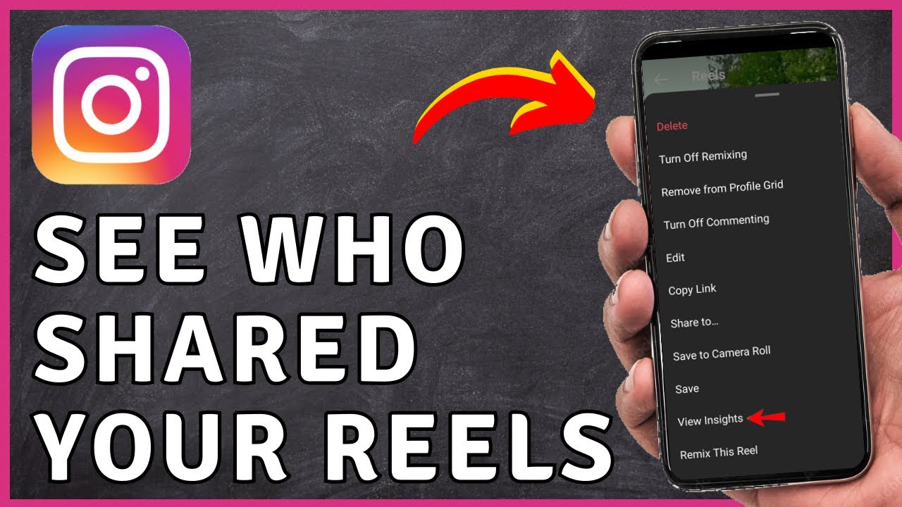 How to See Who SHARED Your Instagram Reel | Instagram Tutorial - YouTube