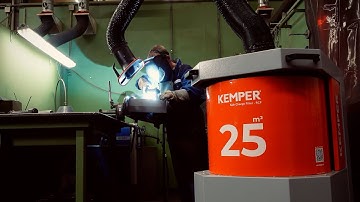 SmartFil welding fume extractor from KEMPER with IFA W3 certification