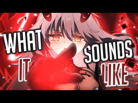 Nightcore What It Sounds Like Rock Version Lyrics 