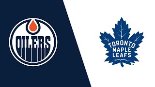 NHL 24 Gameplay - Edmonton Oilers vs Toronto Maple Leafs CPU vs CPU