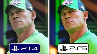 WWE 2K24 PS4 vs PS5 Graphics Comparison