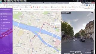 how to move a marker in google maps