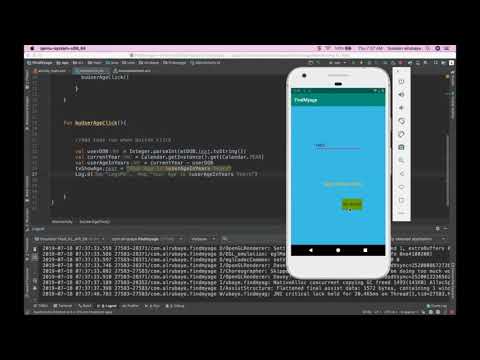 Find my age app | Kotlin tutorial | Part 4 - Debug and Find Errors