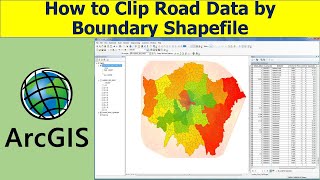How to clip data in arcgis 10.8