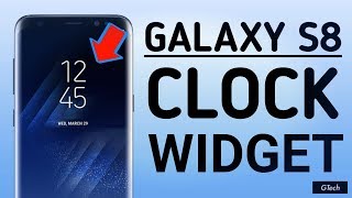 Galaxy S8 Clock Widget For Any Android Device screenshot 4